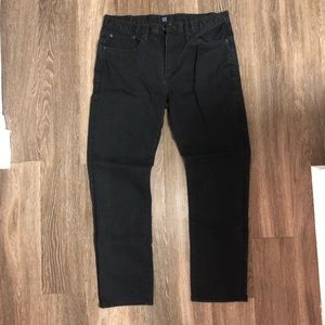 Gap Men’s slim fit black jeans, 36 x 32